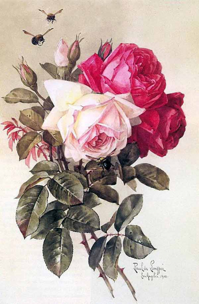 108 волшебно красивых картин с красными, белыми, желтыми розами