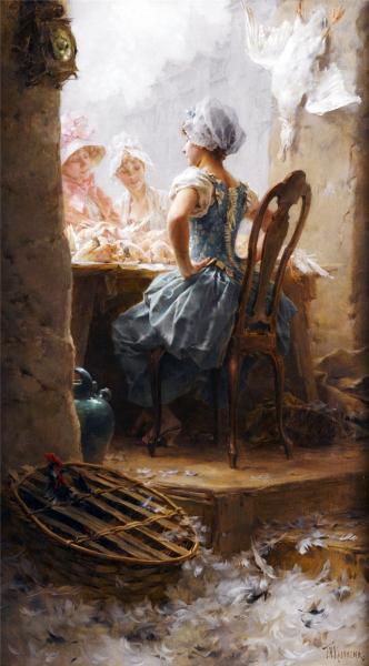 Frederick Hendrik Kaemmerer. Классическая живопись 19 века