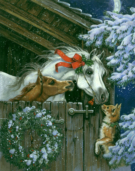 Рождественские лошадки от Donna Race