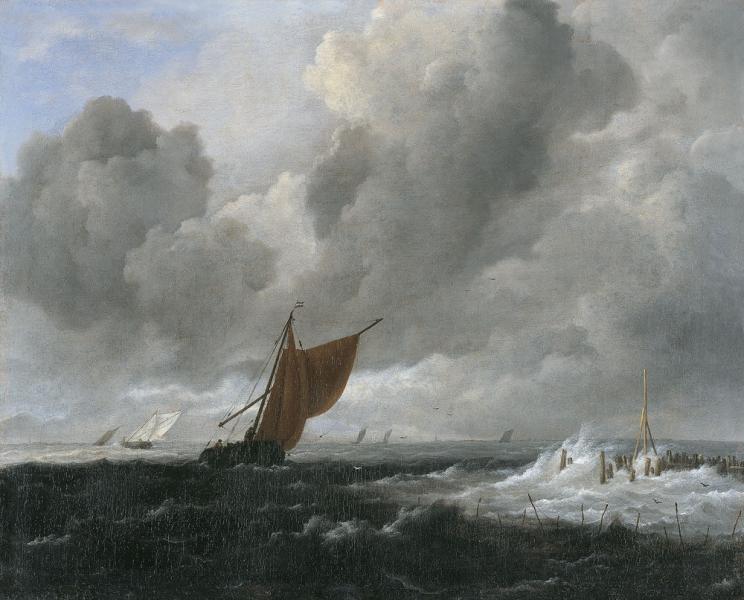 608 картин моря: описание морского стиля, список художников по странам