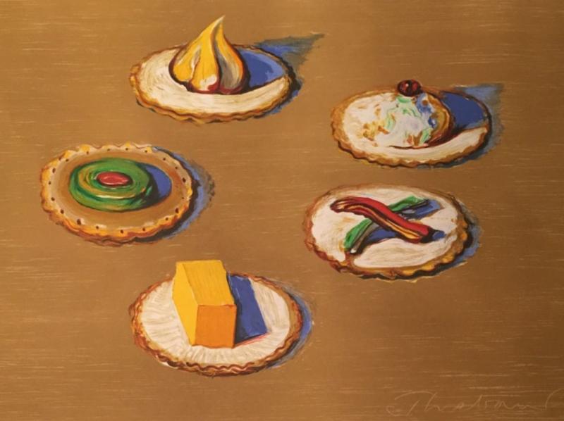 Вкуснейшие десерты на картинах Уэйна Тибо