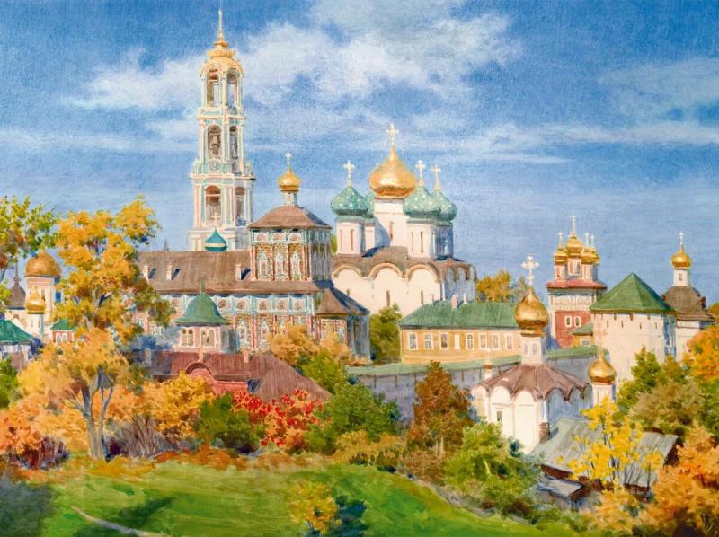 148 картин акварелью от лучших художников России и мира, техники и стиль живописи