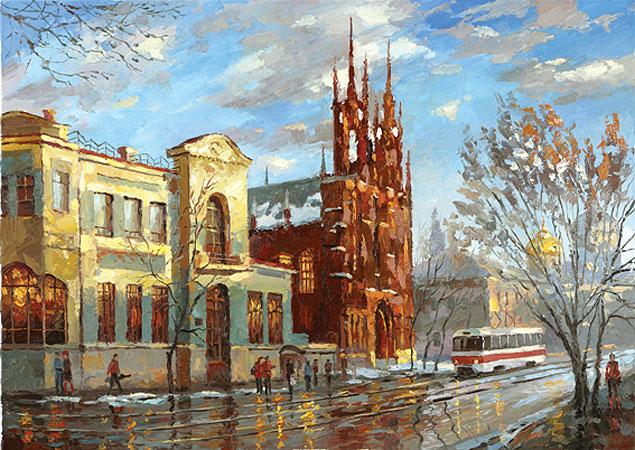 Санкт-Петербург в картинах Дмитрия Спироса.