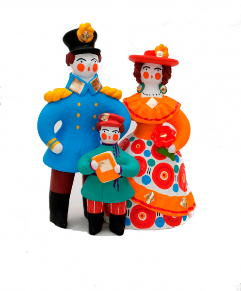 Дымковские игрушки - самые известные в России глиняные поделки: от истории и значения к видам и примерам