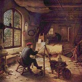Адриан ван Остаде, картины и биография