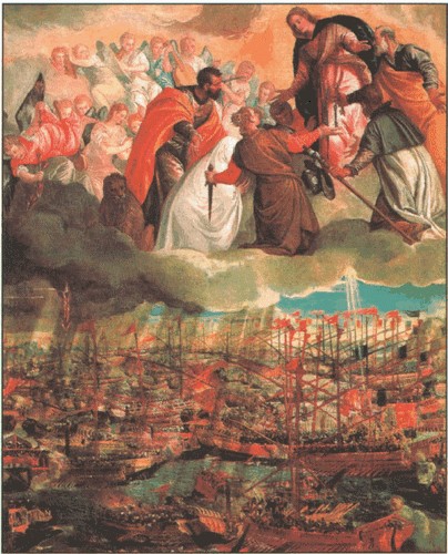 Аллегория битвы при Лепанто, Паоло Веронезе