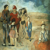 Девушки из Авиньона, Пабло Пикассо, 1907 г