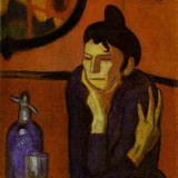 Автопортрет, Пабло Пикассо, 1901 г
