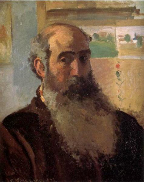 Писсарро Автопортрет 1873 г
