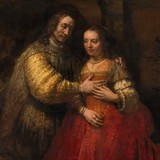 Автопортрет с женой Саскией, Рембрандт, 1635 г