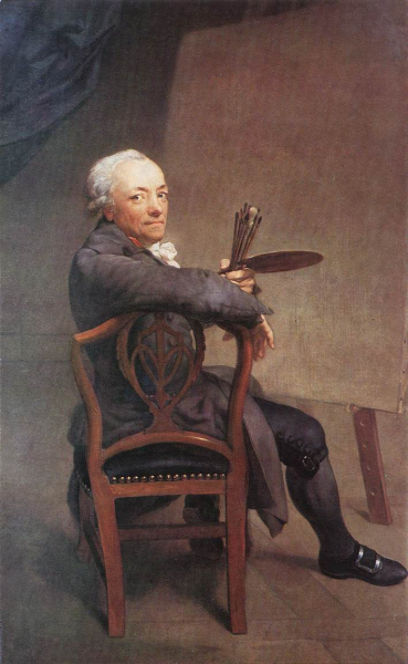 Автопортрет в возрасте 58 лет, Антон Граф, 1794 г