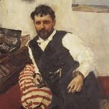 Автопортрет, Валентин Александрович Серов, 1880-е гг
