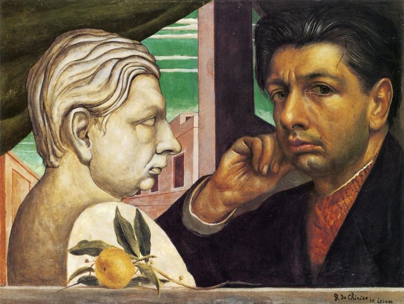 Автопортреты Джорджо де Кирико - 1922,1945, 
