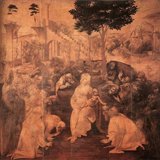 Благовещение, Леонардо да Винчи, около 1472 г