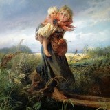 «Боярышня», Константин Егорович Маковский — описание картины