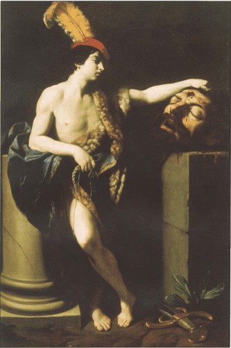 Давид с головой Голиафа, Гвидо Рени, 1605 г