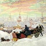 Деревенский праздник, Кустодиев, 1910 г