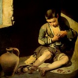 Девушка с монетой (Девушка из Галиции), Бартоломе Эстебан Мурильо