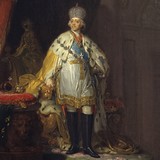 Екатерина II на прогулке в Царскосельском парке, Боровиковский - описание, анализ картины