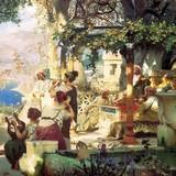 «Фрина на пиру Посейдона», Семирадский — описание картины