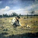 Голубиный бой, Перов, 1874 г