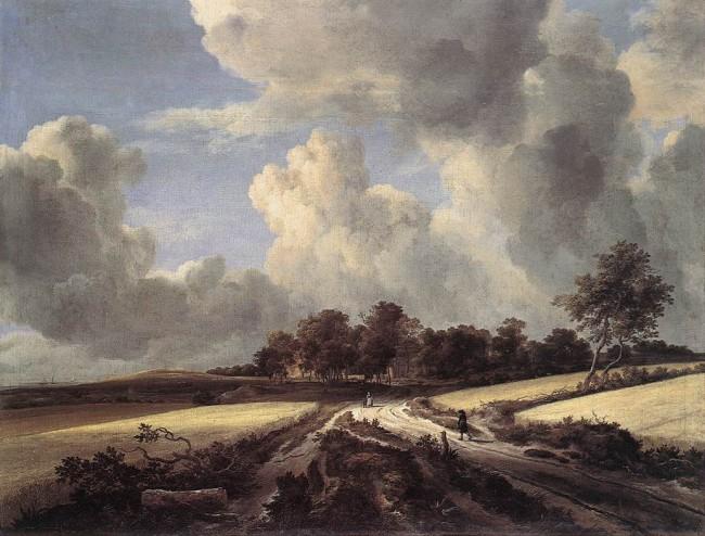 Кукурузные поля (Пшеничные поля) - Якоб ван Рейсдал