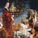 «Искушение Марии Магдалины», Якоб Йорданс — описание картины