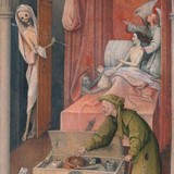 «Искушение святого Антония», Иероним Босх — описание картины