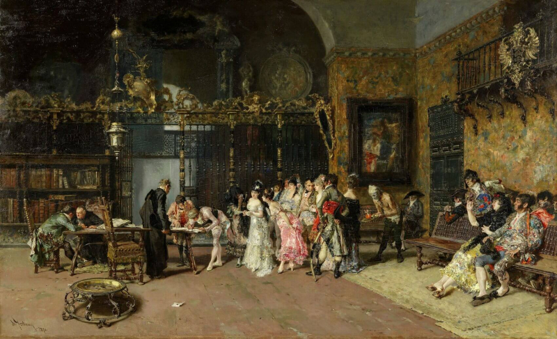 «Испанская свадьба», Мариано Фортуни — описание картины