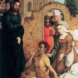 «Явление Христа Марии», Хуан де Фландес — описание картины