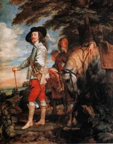 Карл I, король Англии, охота, Антонис ван Дейк