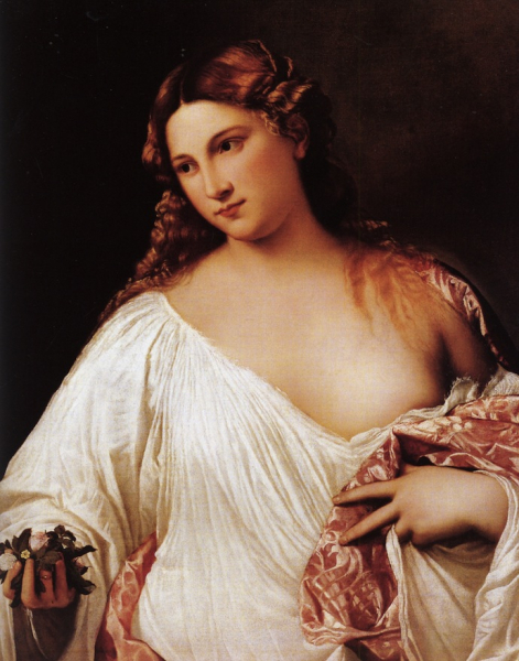 Картина «Флора» Тициана Вечеллио