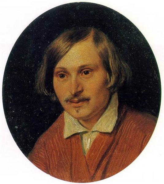 Картина Портрет Гоголя, Александра Андреевича Иванова - описание