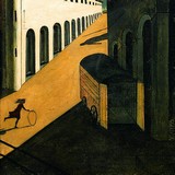 «Прогулка философа», Джорджо де Кирико, 1914 г