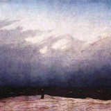 «Корабли в вечерней гавани», Каспар Давид Фридрих — описание картины