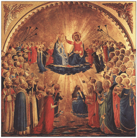 «Коронация Марии», Фра Беато Анджелико — описание картины