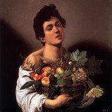 Корзина с фруктами, Караваджо, 1596 г