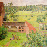 «Церковь св. Жака в Дьеппе», Писсарро — описание картины