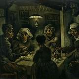 Красные виноградники в Арле. Монтмайор, Ван Гог, 1888 г
