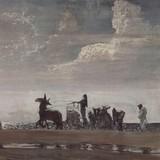 Купание лошади, Серов, 1905 г
