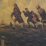 Купание лошади, Серов, 1905 г