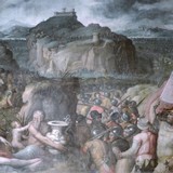 «Кузница Гефеста», Джорджо Вазари — описание картины