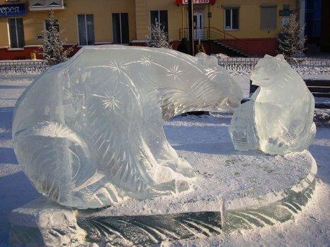 Ледяные скульптуры: фото, о фестивалях