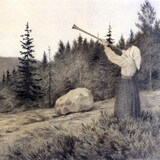 «Деревянный тролль», Теодор Киттельсен — описание картины