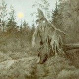 «Деревянный тролль», Теодор Киттельсен — описание картины