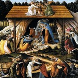 «Мадонна с младенцем и двумя ангелами», Боттичелли — описание картины