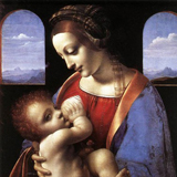 Мадонна с младенцем и святой Анной, Леонардо да Винчи