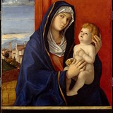 Мадонна с младенцем и святыми, Джованни Беллини, 1505 г