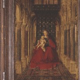 «Мадонна в церкви», Ян ван Эйк — описание картины