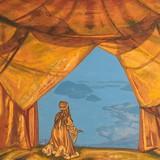«Мухаммед на горе Хира», Николай Рерих — описание картины